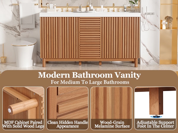 [variant:N729P000037N] Double-Sink Bathroom Vanity with Storage – 59.3-Inch image 7