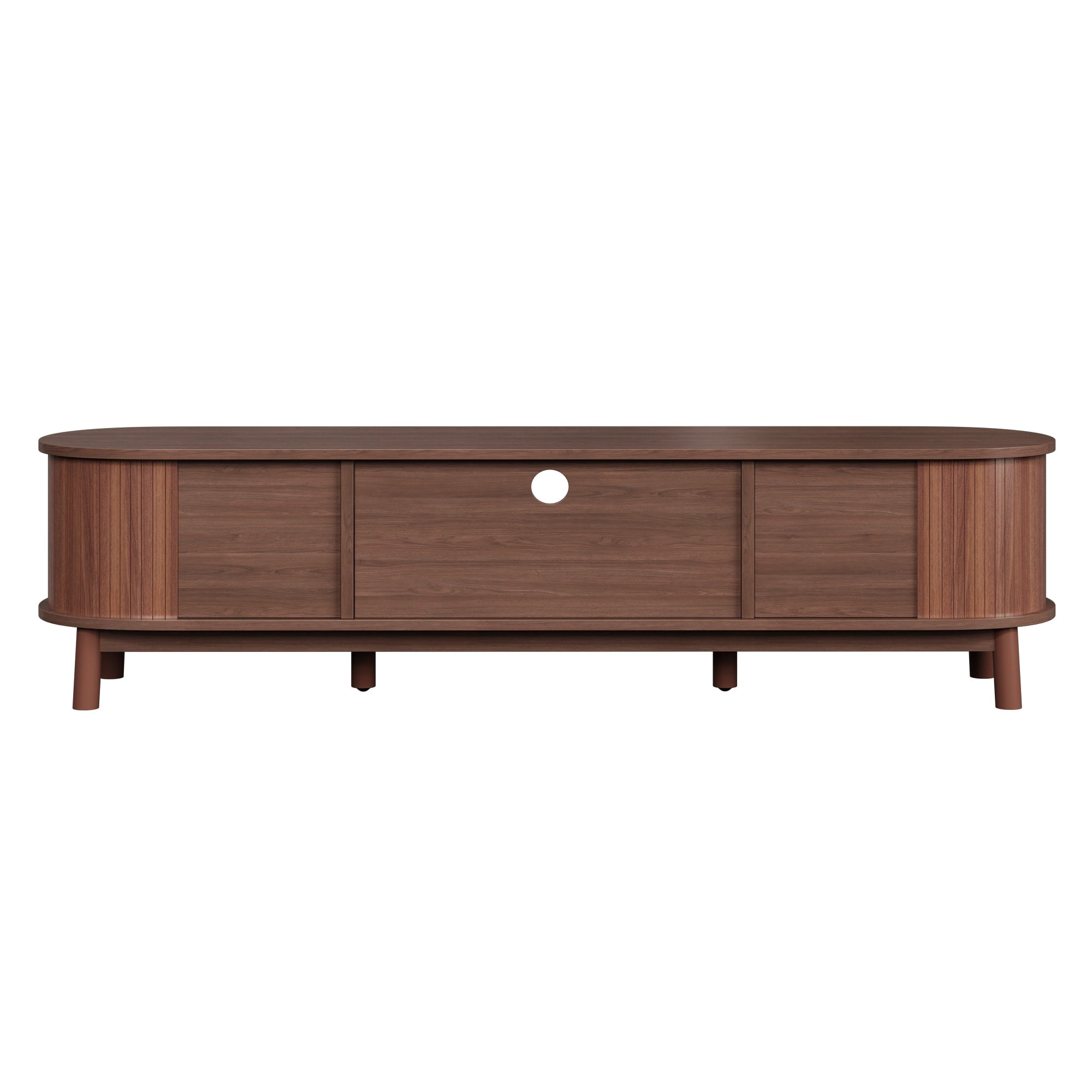 [variant:N875P278398N] Rattan TV Stand with Sliding Door – 65-Inch image 21