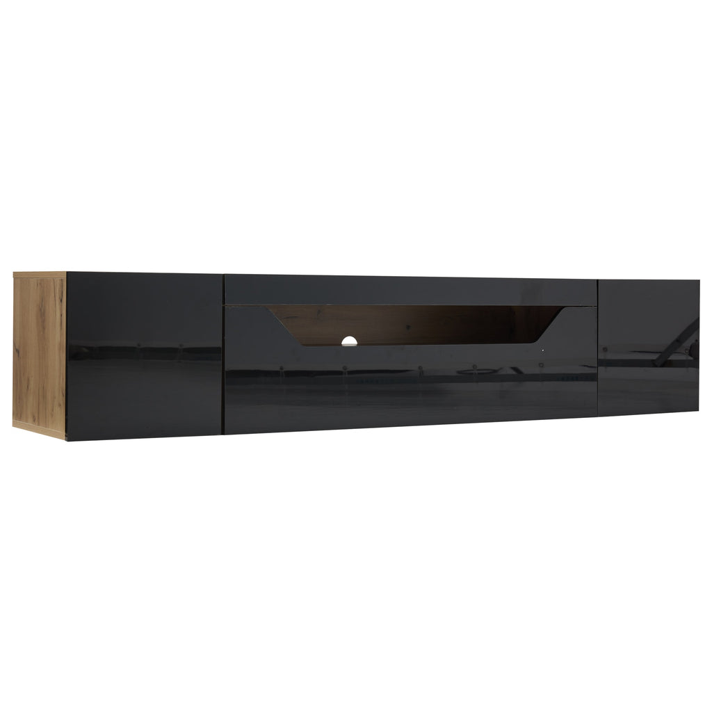 [variant:N892P428793Z] Floating LED TV Stand with Storage image 40